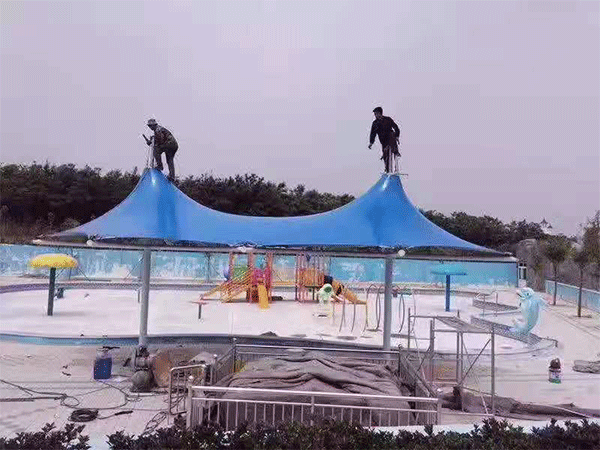 膜结构景观蓬