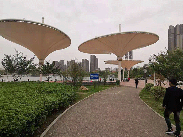 膜结构景观蓬